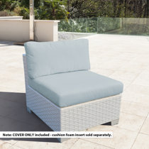 Outdoor sectional clearance replacement cushions